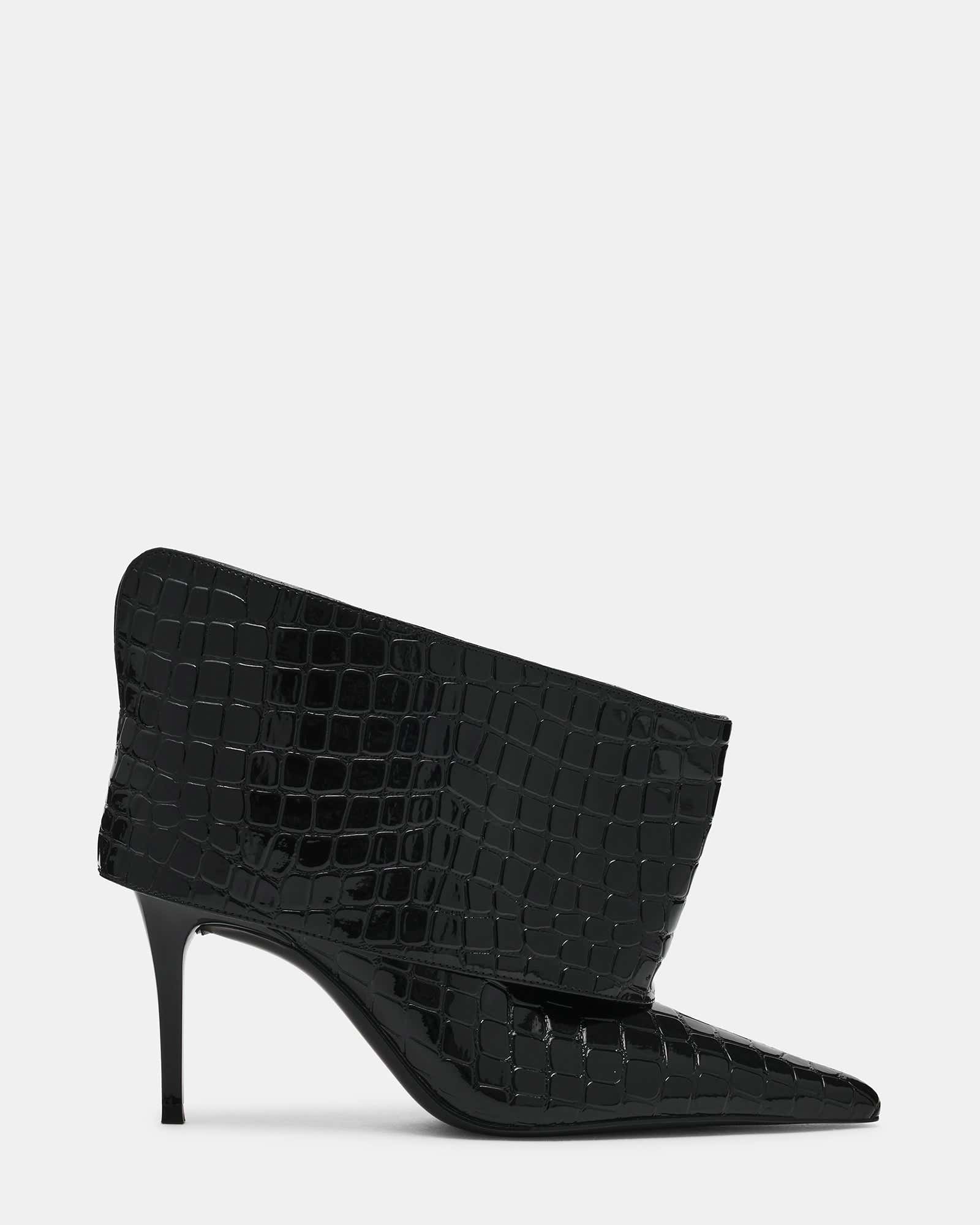 ENELLA BLACK CROCODILE